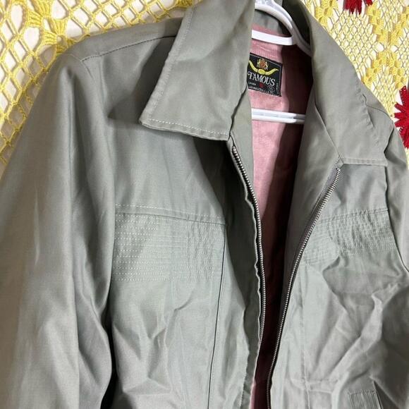 Men's Vtg 70’s Gray Windbreaker Jacket - Picture 8 of 16
